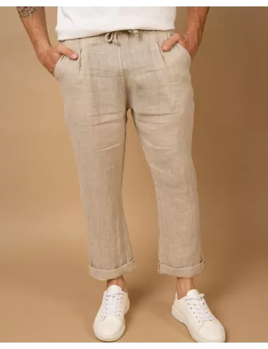 Pantalon lin