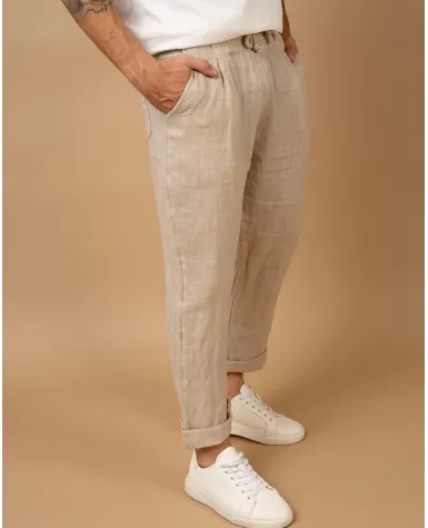 Pantalon lin