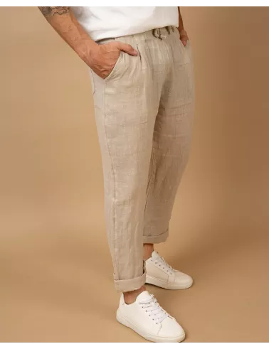 Pantalon lin