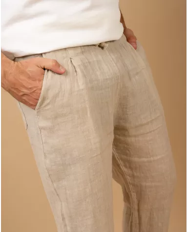 Pantalon lin