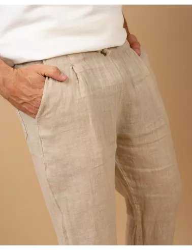 Pantalon lin
