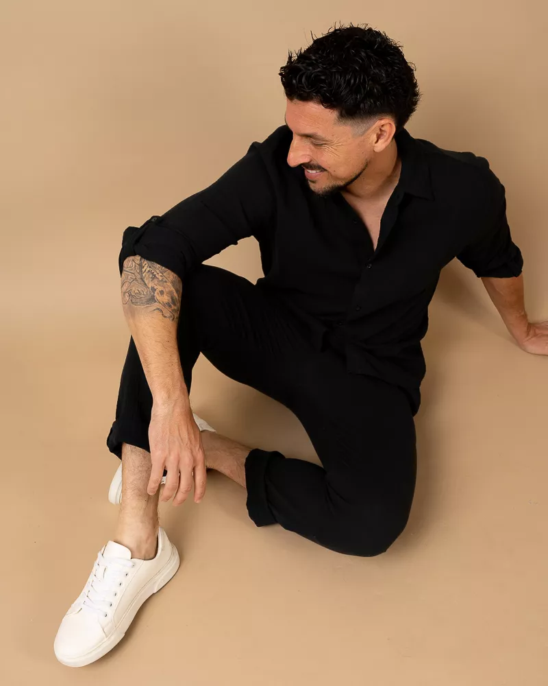 Pantalon gaze de coton