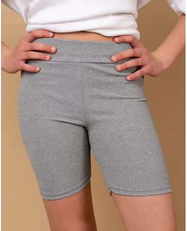 Legging short strass