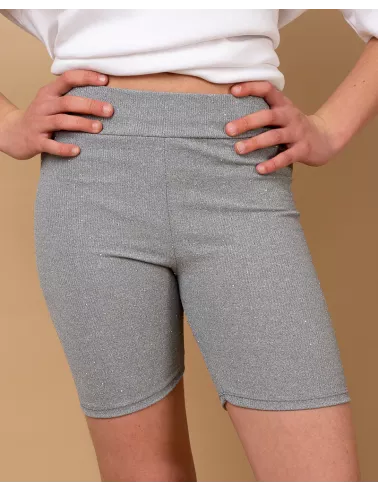 Legging short strass