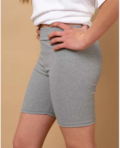 Legging short strass