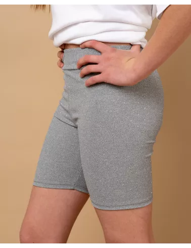 Legging short strass