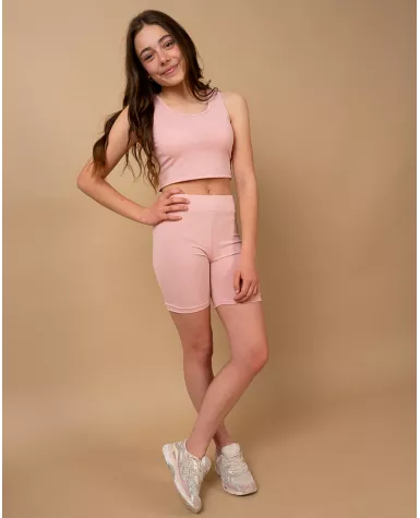 Legging short strass