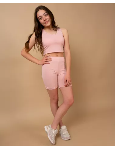 Legging short strass