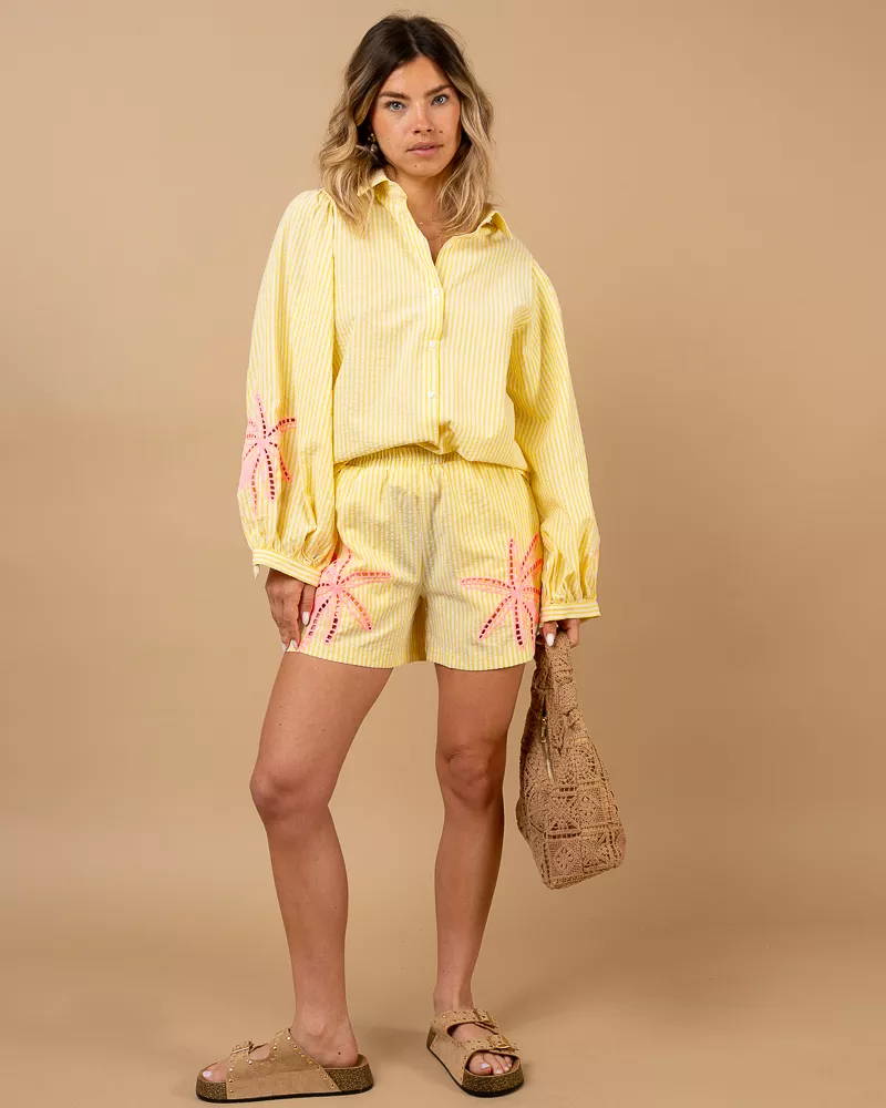 Chemise palmiers
