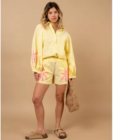 Chemise palmiers