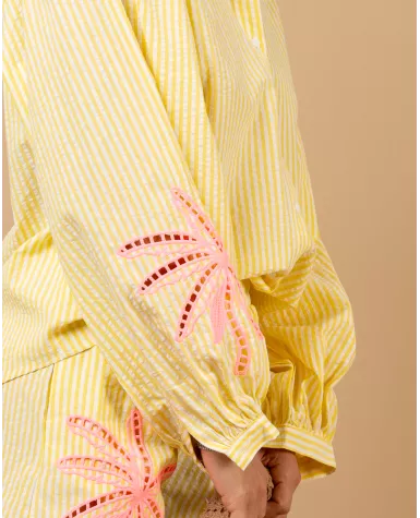 Chemise palmiers