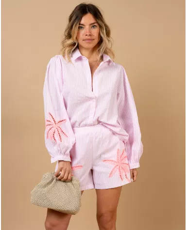 Chemise palmiers