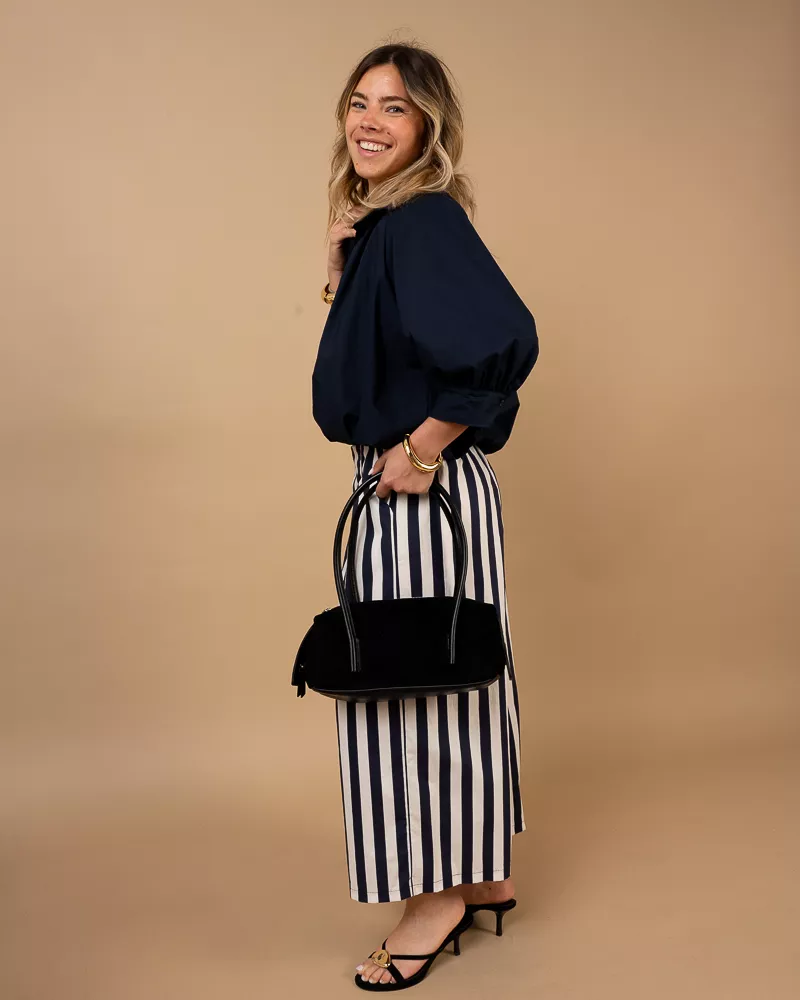 Pantalon rayures marine