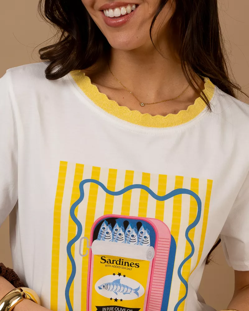 T-shirt sardines