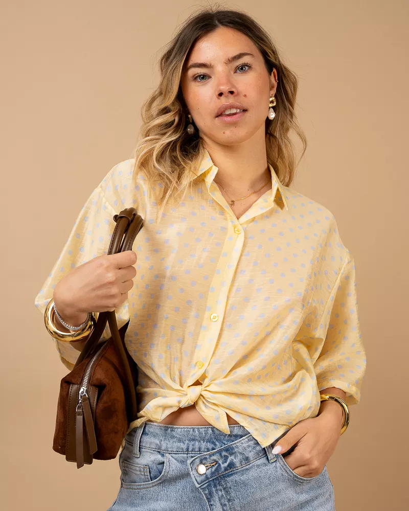 Chemise pois
