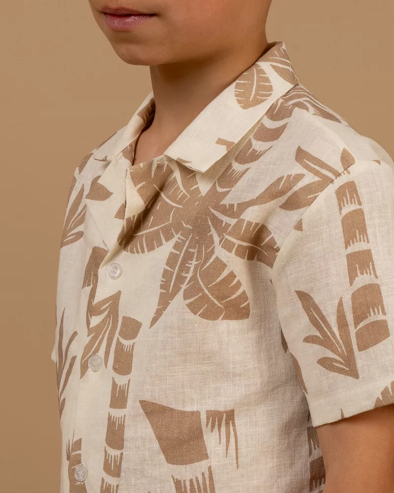 Chemise palmiers