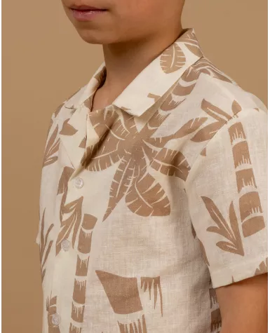 Chemise palmiers