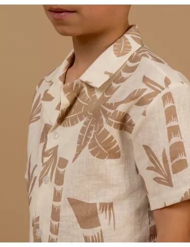 Chemise palmiers