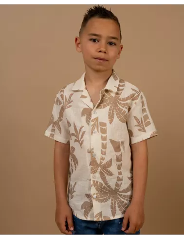 Chemise palmiers