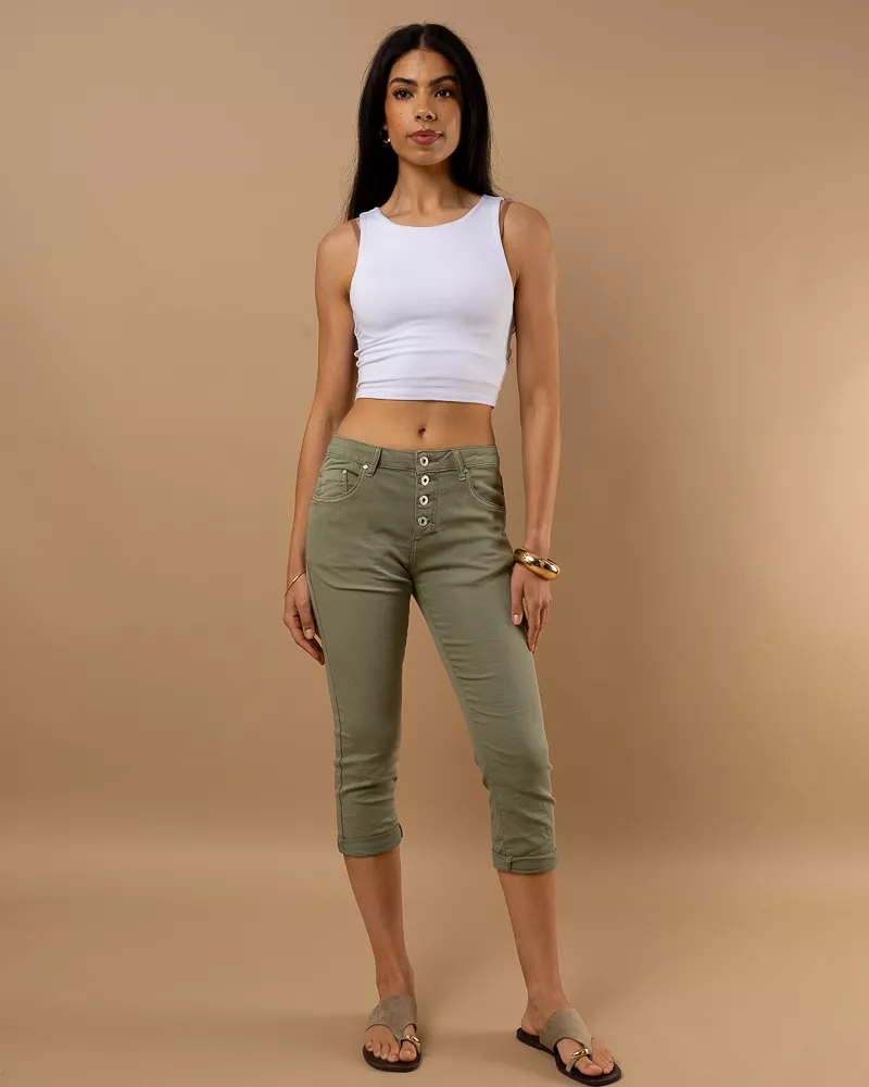 Pantacourt 4 boutons