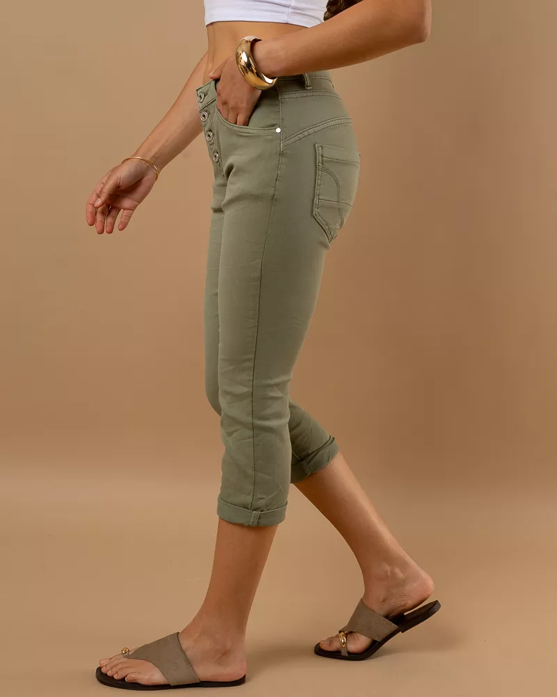 Pantacourt 4 boutons