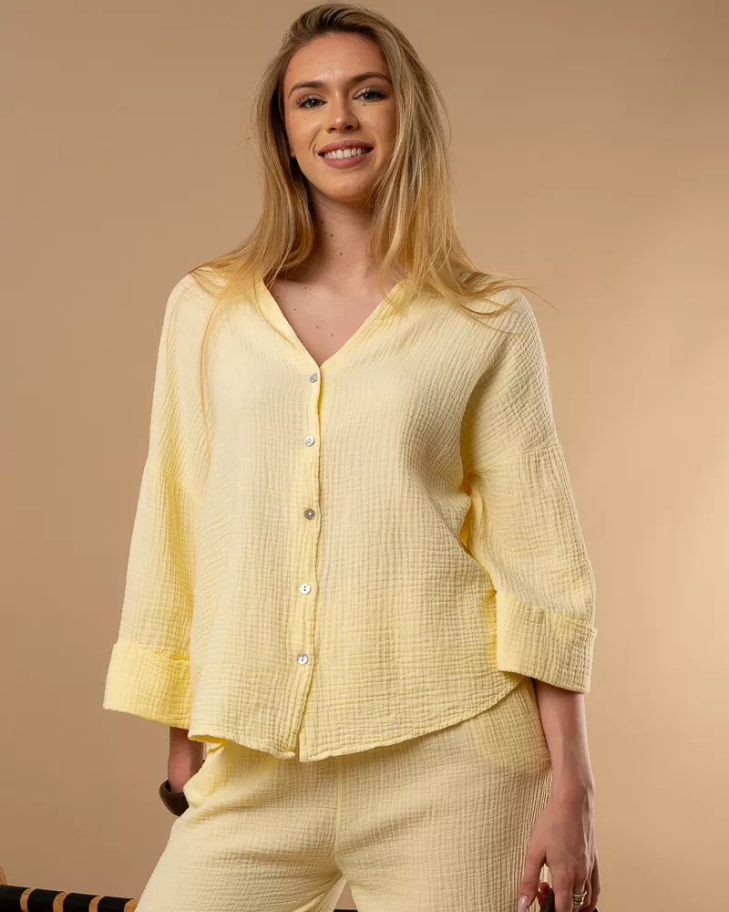 Chemise gaze de coton