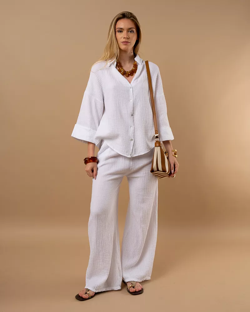 Chemise gaze de coton