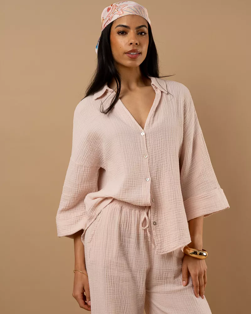 Chemise gaze de coton