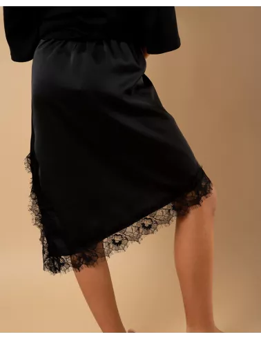 Jupe bas dentelle