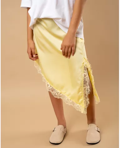 Jupe bas dentelle