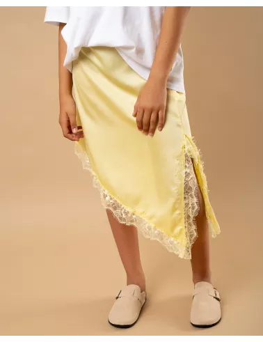 Jupe bas dentelle