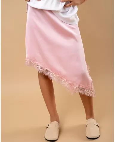 Jupe bas dentelle