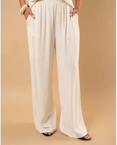 Pantalon lin