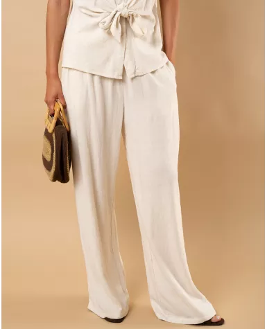 Pantalon lin