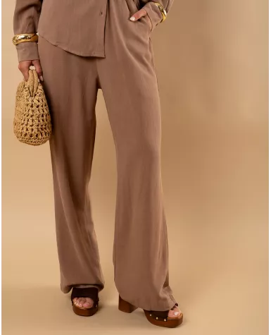 Pantalon lin