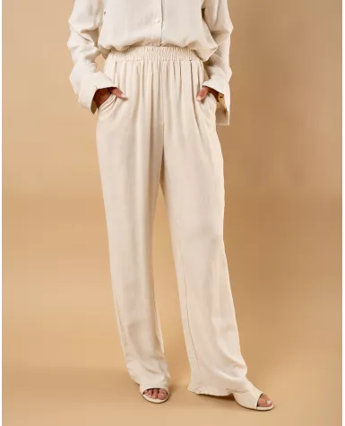 Pantalon lin