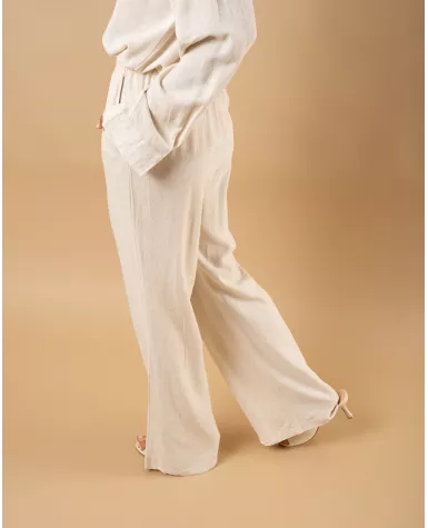 Pantalon lin