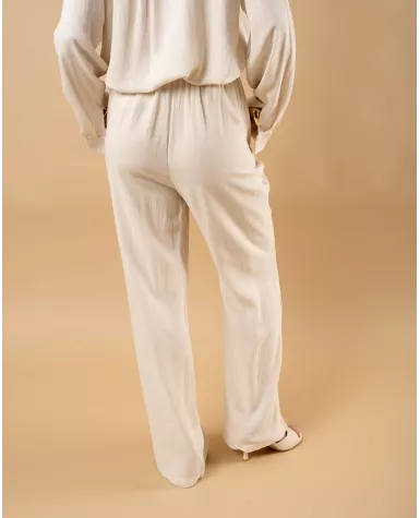 Pantalon lin