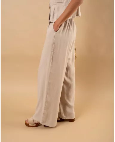 Pantalon lin