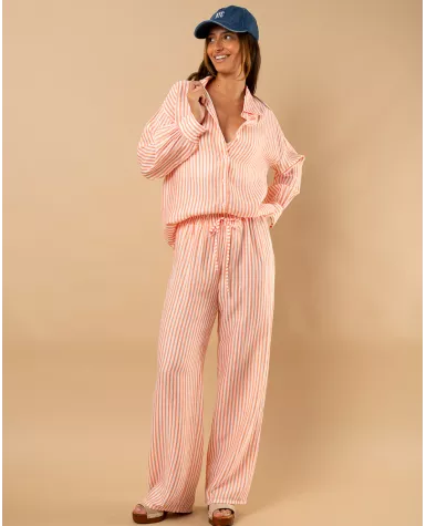 Chemise rayures Carolina