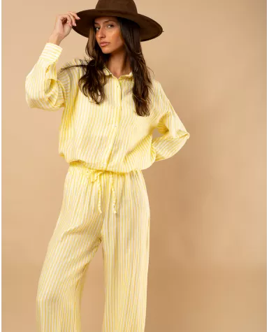 Chemise rayures Carolina