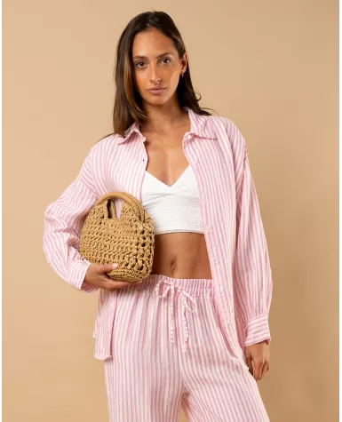 Chemise rayures Carolina