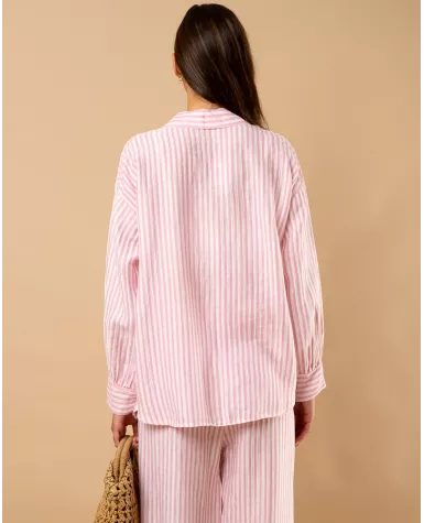 Chemise rayures Carolina