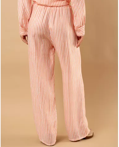 Pantalon rayures Carolina