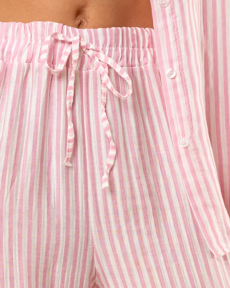 Pantalon rayures Carolina