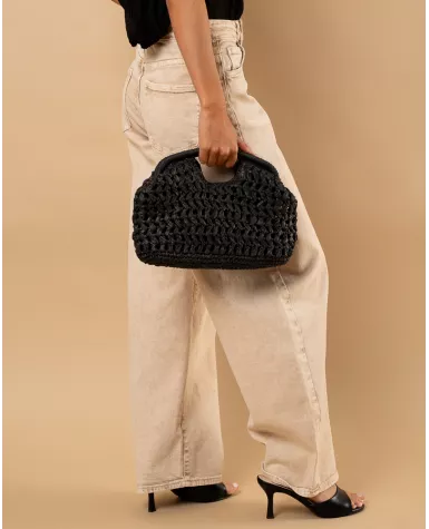 Jean balloon délavé