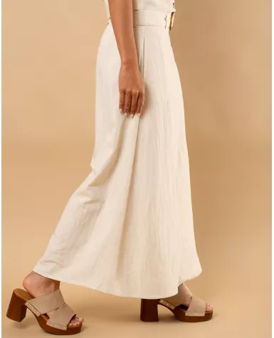 Jupe longue ceinture