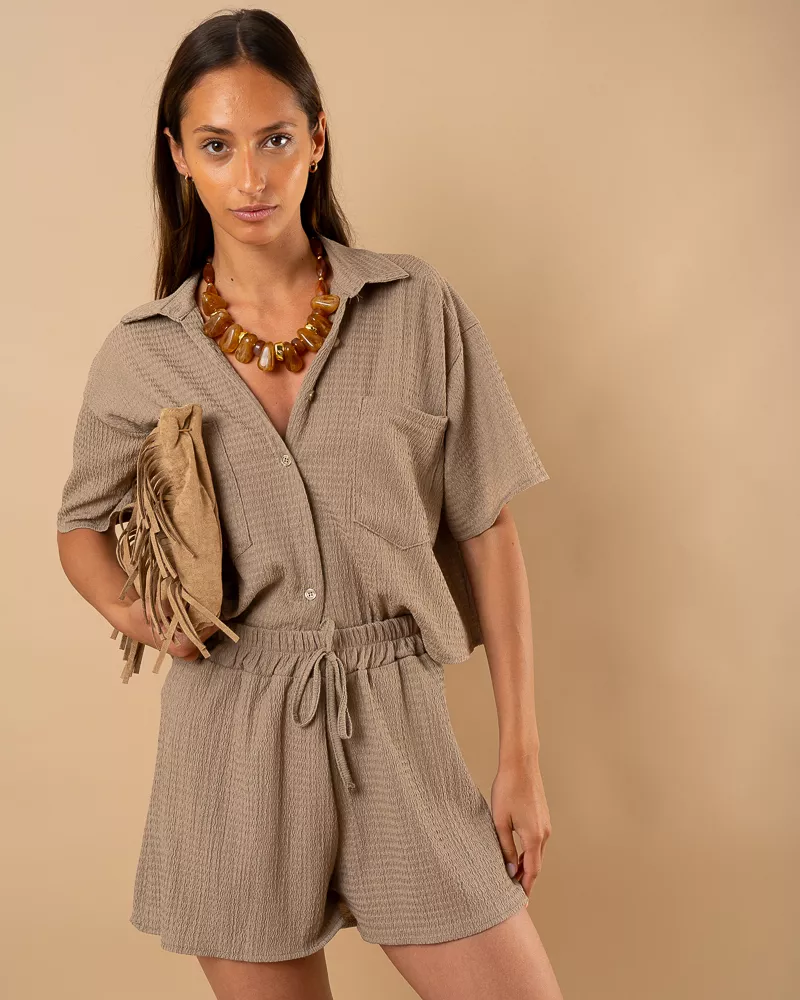 Chemise gaufre Louis