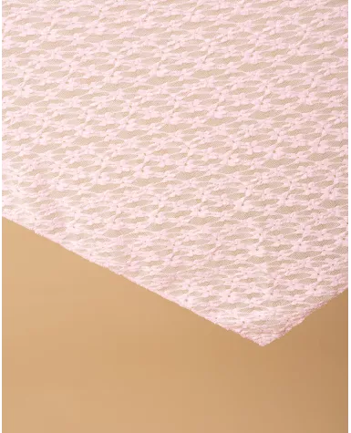 Foulard dentelle fleurs