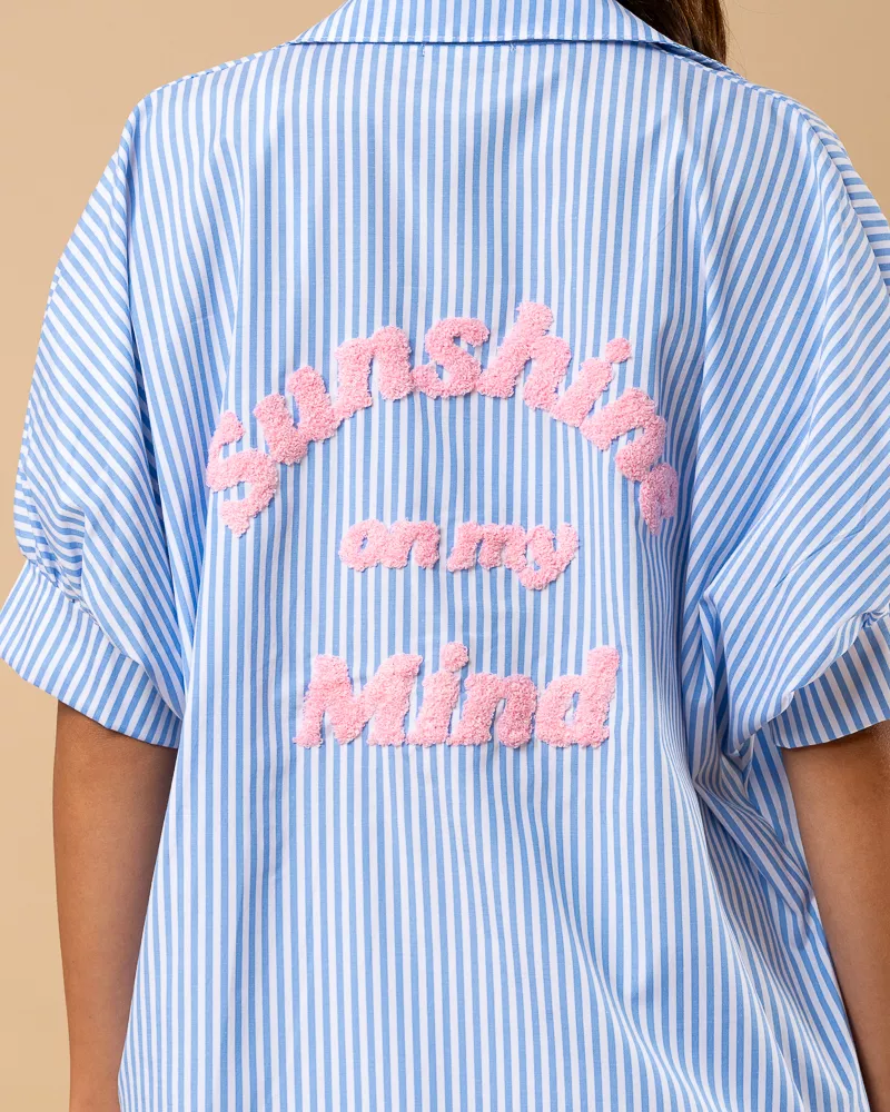 Chemise rayée sunshine